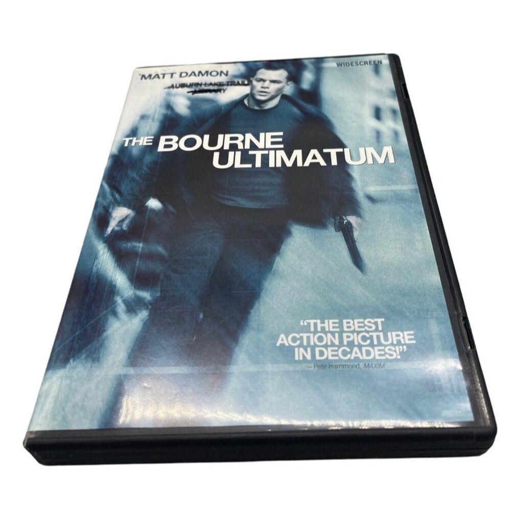 The Bourne Ultimatum DVD Widescreen PG13 2007 English 1hr 56Mins Universal READ